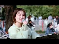 Sakura Ame / JUJU - Twin sister unit MINT - Street performance at Kinshi Park