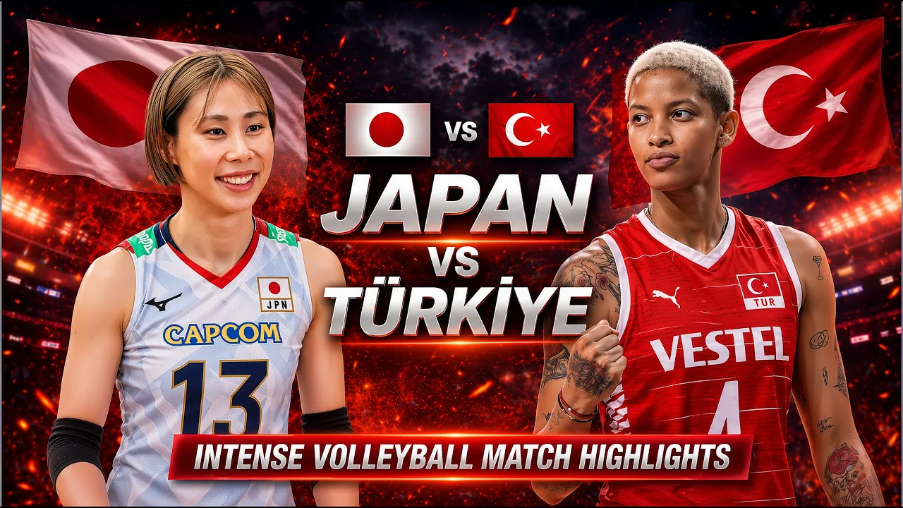 Japan vs Turkiye Epic Volleyball Highlights | Women's VNL 2026
