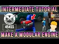 Modular Engine and ECU Microcontroller Tutorial in Stormworks Engineer Explains