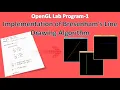 Draw Line using Bresenham s Line Algorithm in OpenGL CG Lab Program - 1 OpenGL Programming
