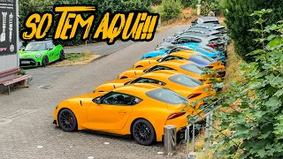 EXPLORANDO NURBURGRING!! MUITO CARRO SINISTRO
