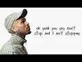 Chris Brown - Missed Calls | Lyrics Video