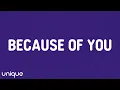 Kelly Clarkson - Because Of You (Lyrics)