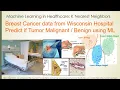 Ep4 Use of Machine Learning in Healthcare with k nearest neighbors