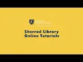 Sherrod Library Online Tutorials EBSCO CINAHL Database
