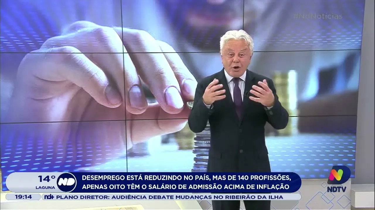 Apesar da diminuição do desemprego, apenas oito profissões têm salários acima de inflação