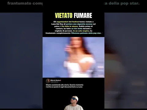 Lana Del Rey ha infranto le regole del palco