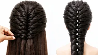 Most Beautiful Easy & Trendy Hairstyle - Beautiful Hairstyle for Girls | New Hairstyle #hairstyle