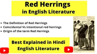 Red Herring in English Literature Thinking Literature UGC-NET