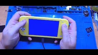 Nintendo Switch Lite - blue screen of death I fixed it and you can too