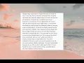 Alana's letter to Marem (The Sun's Heartbeat by Jonaxx - Kabanata 28)