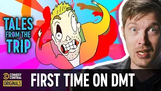 dmt took shane mauss to the infinite void tales from the trip