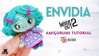 Envy Amigurumi Tutorial | Inside Out 2 | Amis Tejiendo Momentos ENG/SPA Subs
