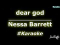 Nessa Barrett - dear god (Karaoke)