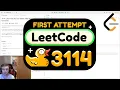 my attempt at solving leetcode 3114 latest time you can obtain after replacing characters SOLVED