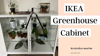 IKEA Greenhouse Cabinet Construction Plantmas day 2 building an IKEA Milsbo Cabinet