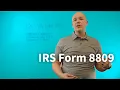 Quick Tips Filling Out IRS Form 8809 Application for Ext of Time To File Information Returns