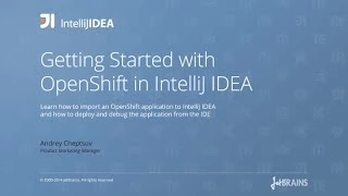 Getting Started with OpenShift in IntelliJ IDEA