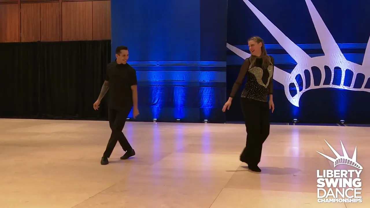 Liberty Swing 2022 Pro Am Routine Helene Bury with Hugo Miguez