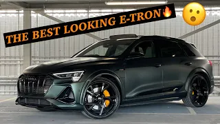 AUDI E-TRON WRAPPED IN PWF SMARAGD GREEN