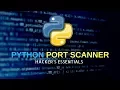 PYTHON HACKING - Simple Port Scanner Cythusiast