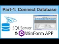 Saving Data to SQL Server C net WinForm Application Part-01
