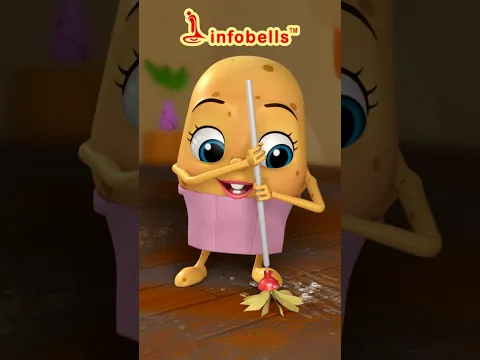 सफ़ाई करो सफ़ाई करो - Clean up Song | Hindi Rhymes of Kids | Infobells #hindirhymes #cleanup