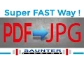 How to convert PDF to JPG without internet without any software