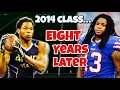The 2014 WR Class 8 years later
