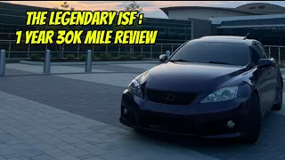 Lexus ISF 1 Year 30K Mile Review Should you buy an ISF