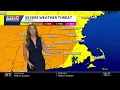 Impact Weather Day evening storms