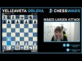 Download Lagu NIMZO-LARSEN ATTACK || Against the King's Indian [Part 1] || Yelizaveta Orlova vs. Alexandra Botez