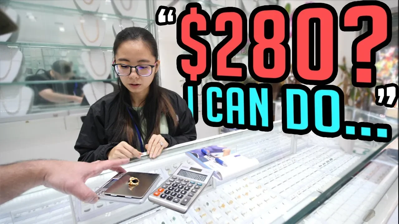 Monica The Jeweler Shows us What Happens when Testing Fake Gold  & How to Price Diamond Cuban Links.