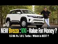 New Maruti Brezza Facelift VXI Detailed Tamil Review 1 0L Turbo 10L vs 1 5L NA 10 9L - Best