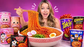 PROBE Y MEZCLE TODOS LOS RAMEN DEL MUNDO
