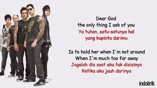 dear god avenged sevenfold lirik terjemahan