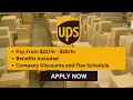 UPS Warehouse Jobs Available - Delivery Driver and Warehouse Positions Open With Weekly Deposit