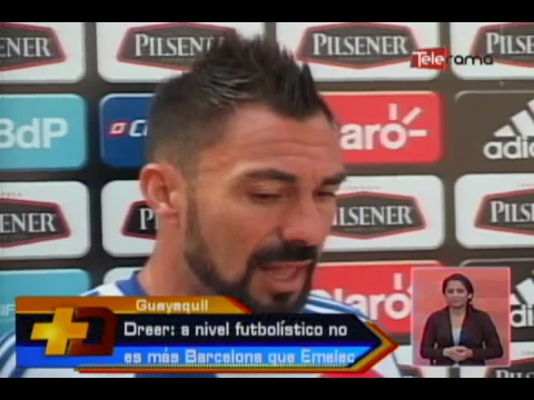 Dreer: a nivel futbolístico no es más Barcelona que Emelec