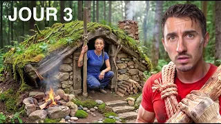 72H en forêt pour construire le meilleur abri possible (sans expérience)