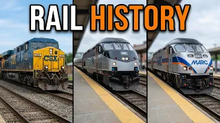 The Raw Power of American Trains Up Close Rail History