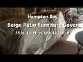 Hampton Bay Patio Furniture Cover