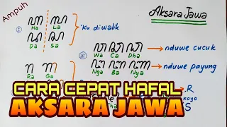 quick way to memorize javanese script with songs
