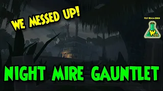 Wizard101 NIGHT MIRE GAUNTLET Walkthrough - We Messed Up
