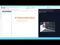 Python for Kids - 1 Print Statement
