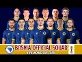 BOSNIA Squad FIFA World Cup 2026 Group B Bosnia Squad 2026