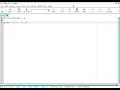 Code writing with Geany IDE for Linux