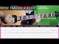 Download Lagu beautiful tabs (chorus) - guitar cover - abz collado | paul partohap