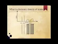 Electronic Density of states using ELK code