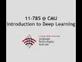 F18 Lecture 9 Convolutional Neural Networks Part 2