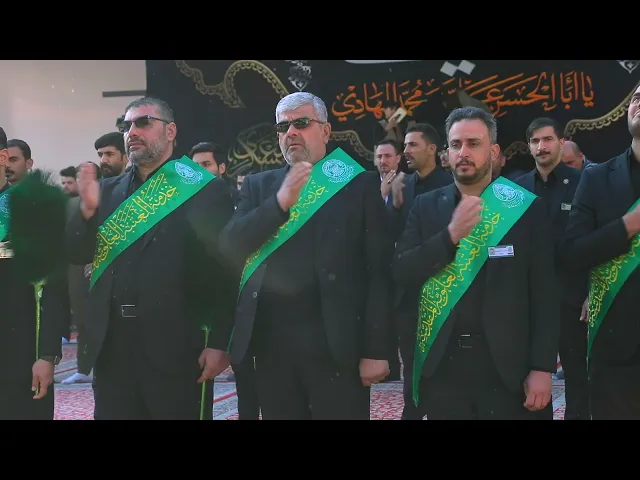 ⁣منتسبو العتبة العلوية المقدسة يؤدون مراسم الزيارة في حرم الإمامين العسكريين (ع)